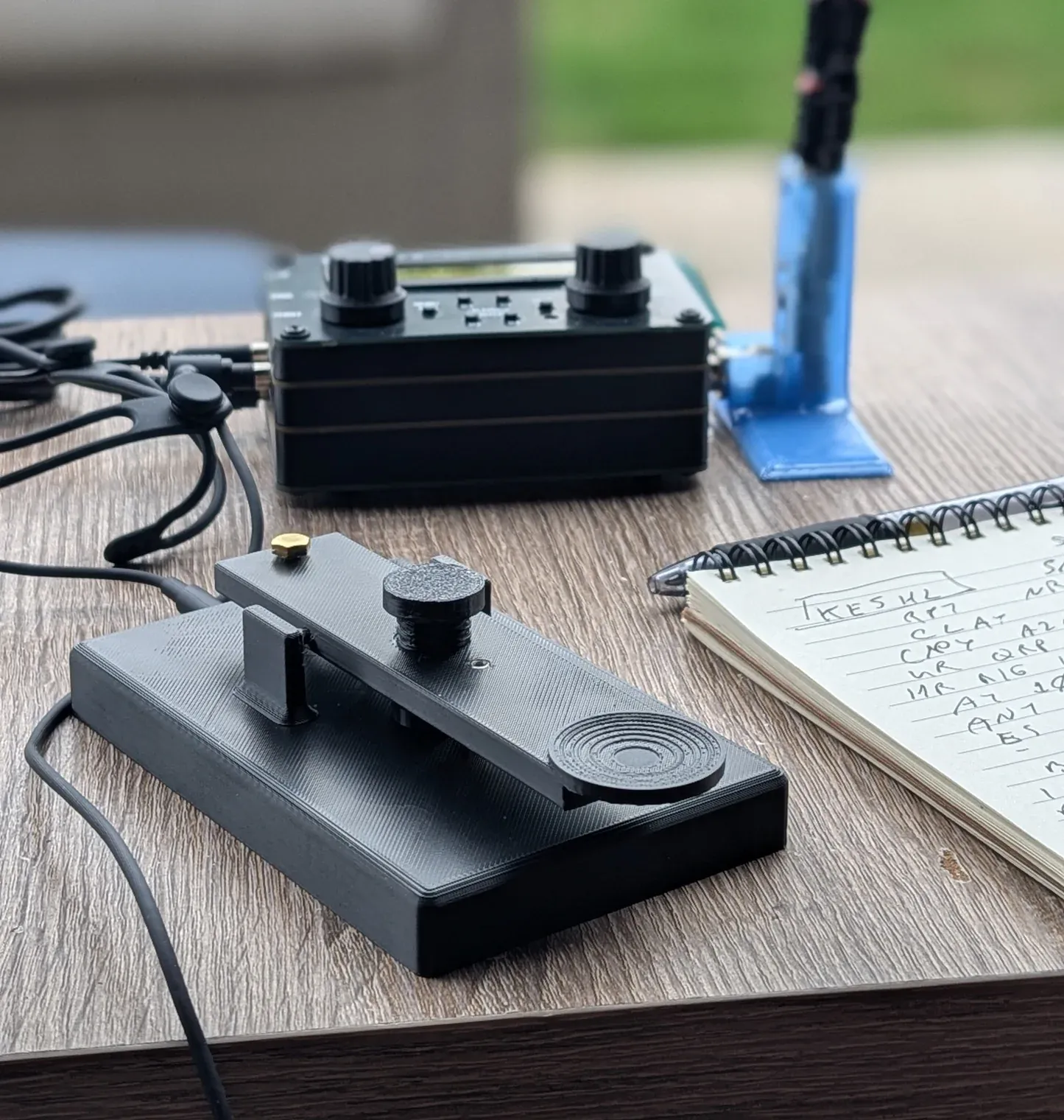 Duo Straight Key ONE!!  Order your new Morse Code key now.