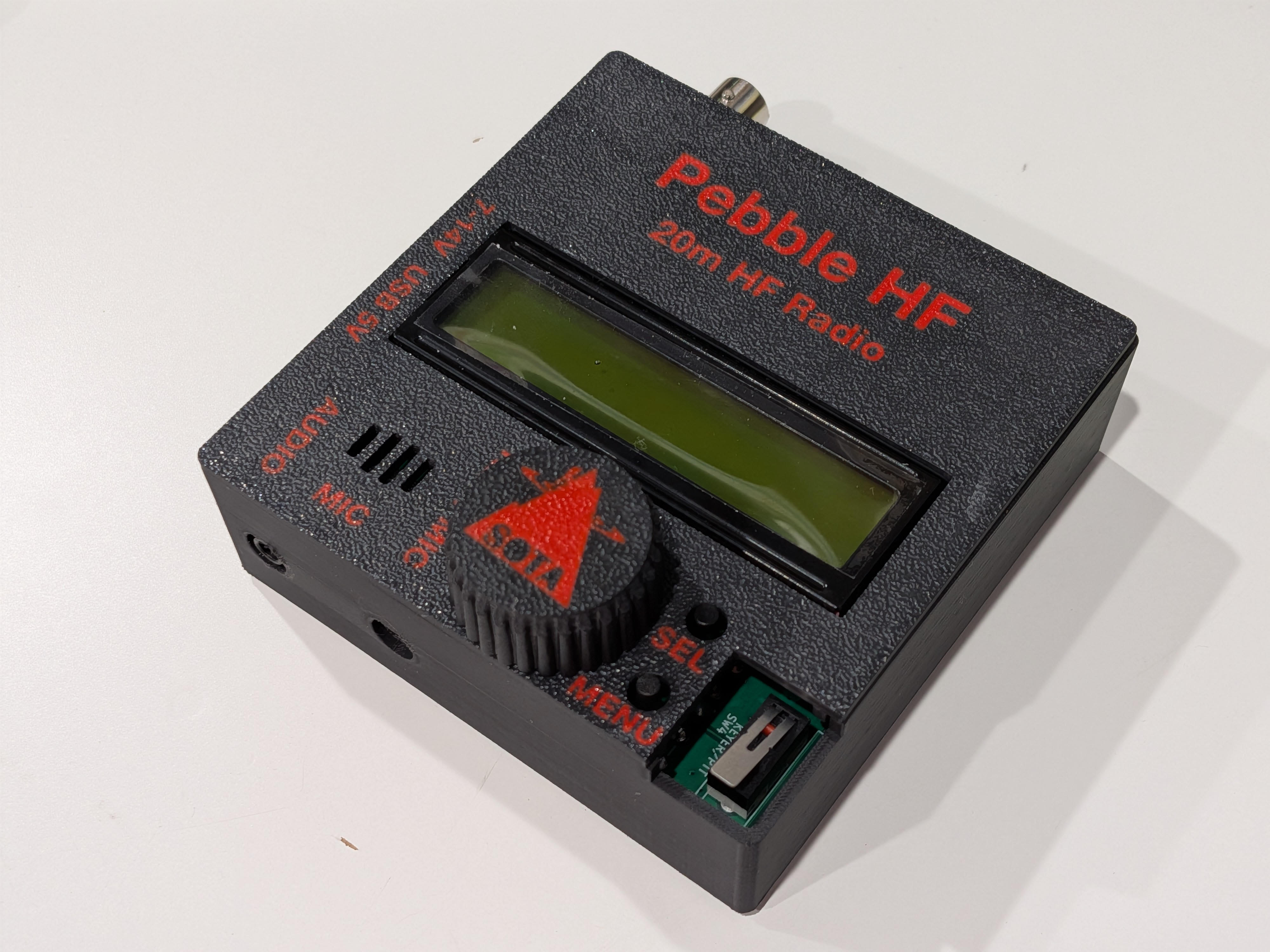 Pebble HF Case - Black